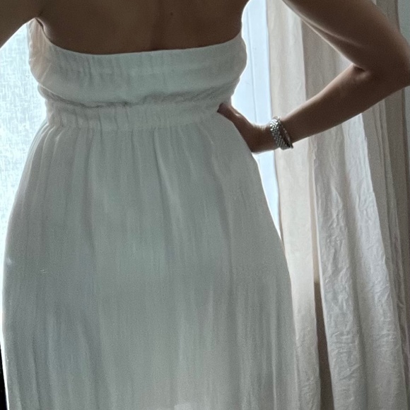 Aakaa Strapless button down dress - Picture 3 of 8